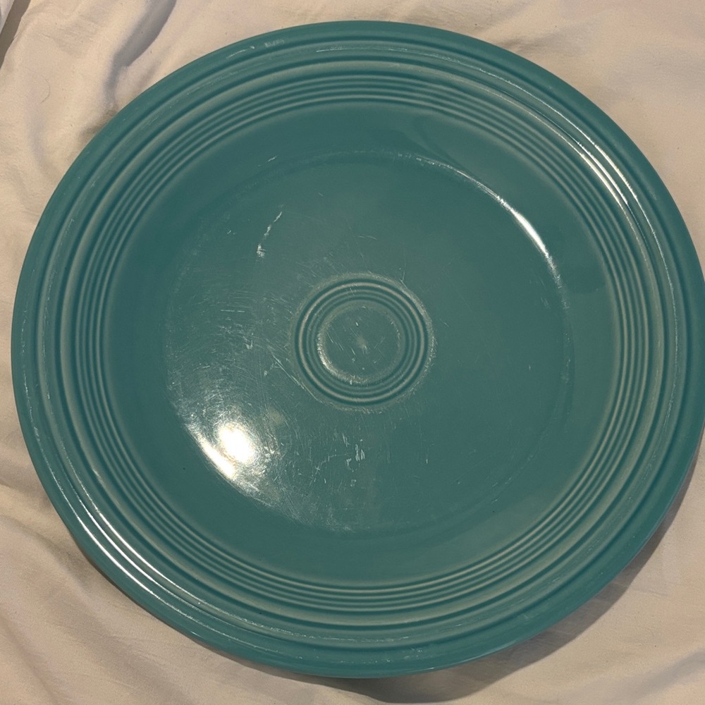 Fiesta Ware Seafoam 10 1/2 in dinner plate